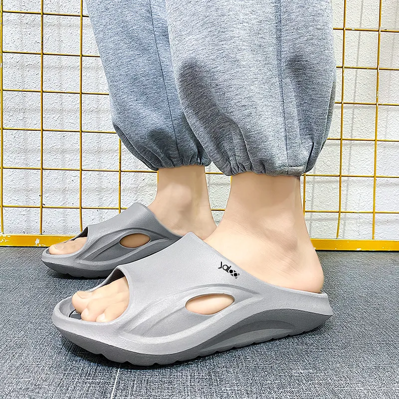 Yalu Preferred EVA Slip Resistant Abrasion Resistant Slide Slippers Unisex-4
