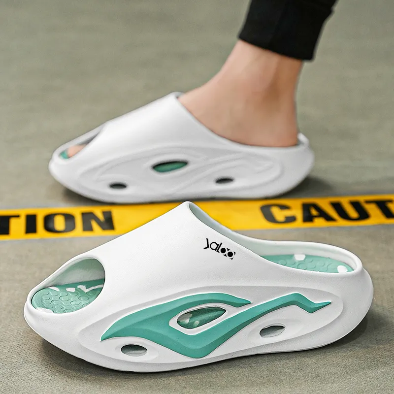Yalu Preferred EVA Slip Resistant Abrasion Resistant Slide Slippers Unisex-4