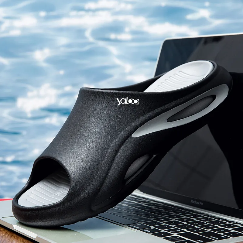 Yalu Preferred EVA Slip Resistant Abrasion Resistant Slide Slippers Men's-2