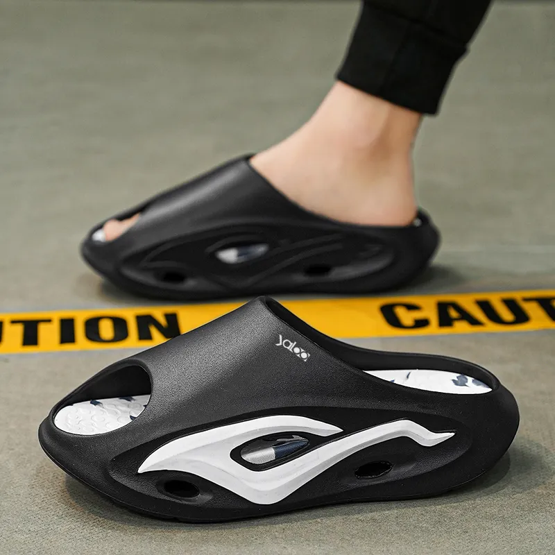 Yalu Preferred EVA Slip Resistant Abrasion Resistant Slide Slippers Unisex-2