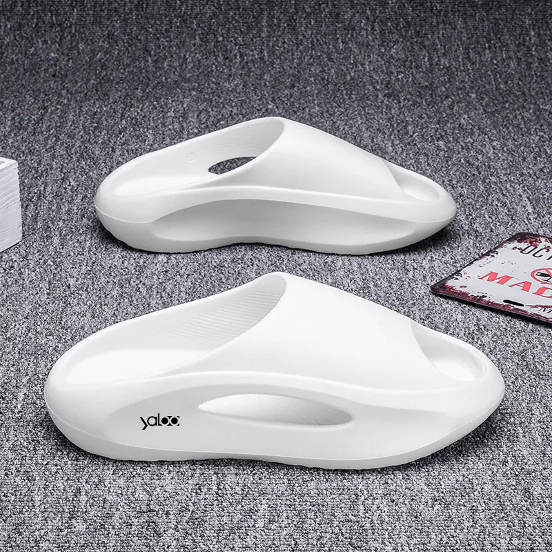 Yalu Preferred EVA Cut Out Slip Resistant Odor Resistant Abrasion Resistant Slide Slippers Unisex-4