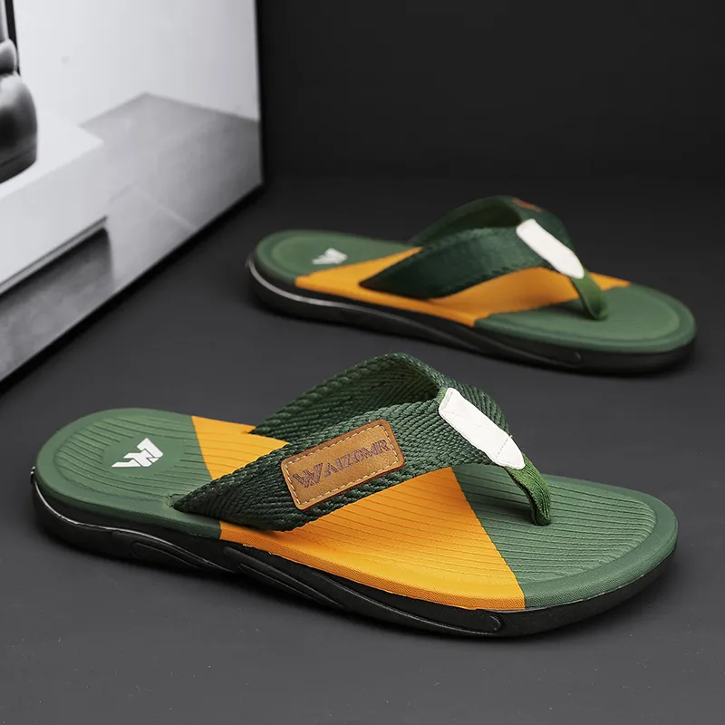 Yalu Preferred Woven Flip Flops Men's-10