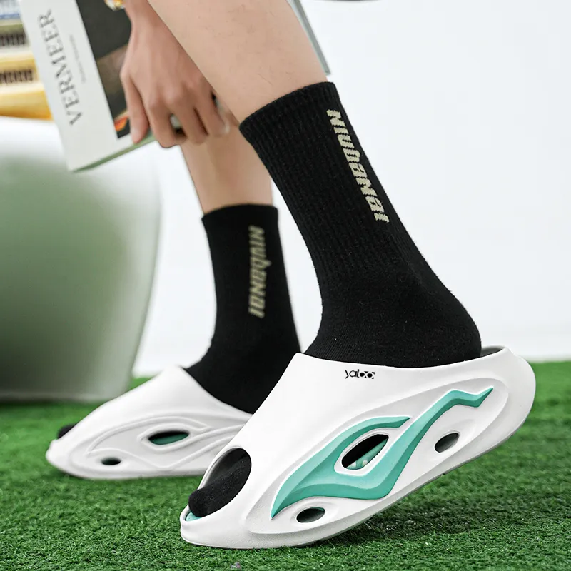 Yalu Preferred EVA Slip Resistant Abrasion Resistant Slide Slippers Unisex-5