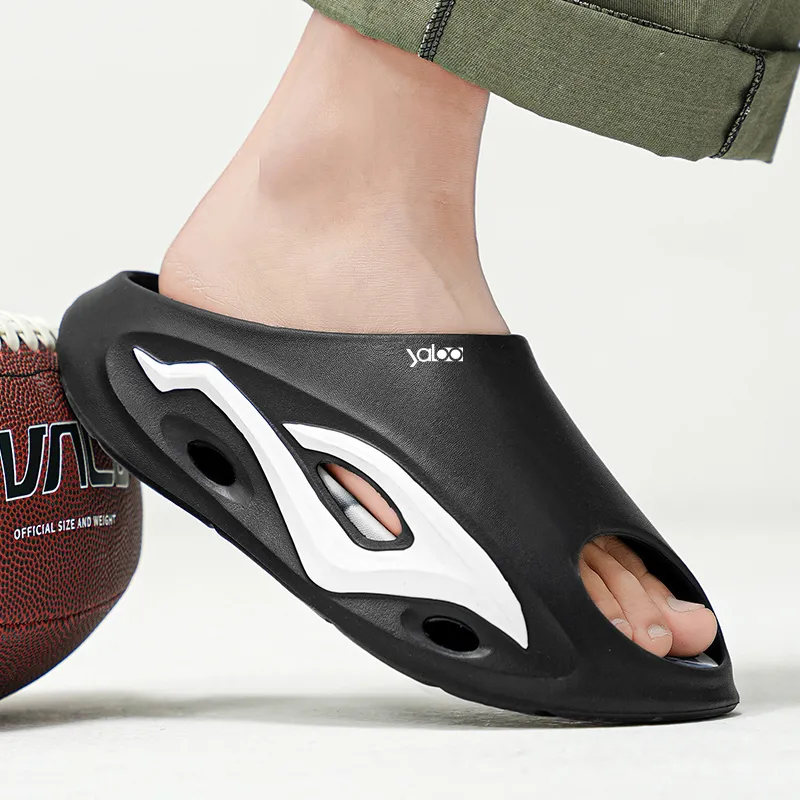Yalu Preferred EVA Slip Resistant Abrasion Resistant Slide Slippers Unisex-1