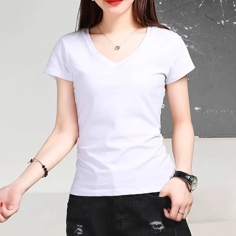 AWAO Set in Sleeve T Shirt Women's Black-6