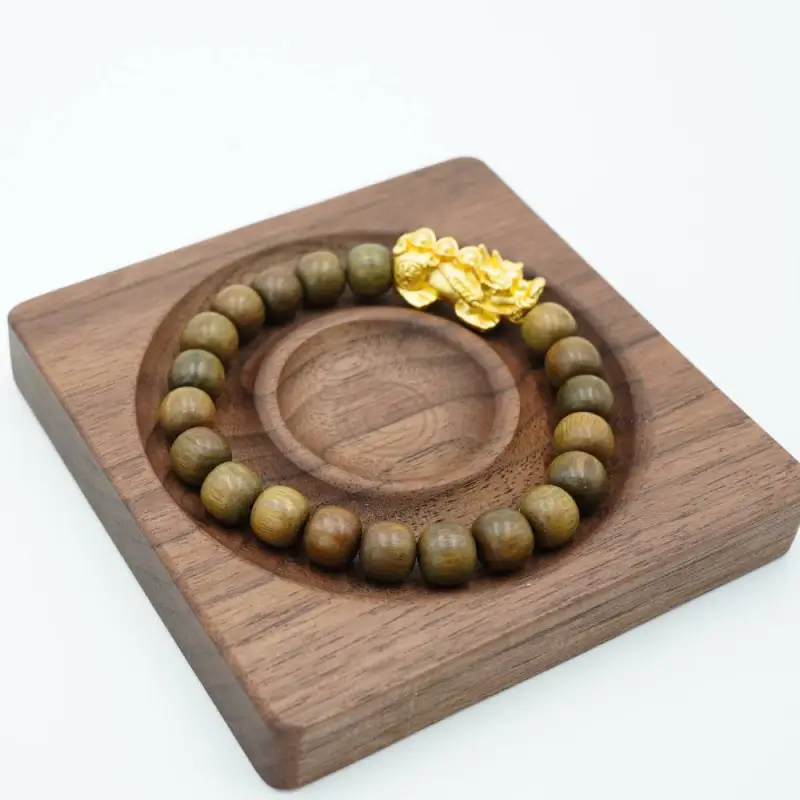 PAUL COSTELLOE Green Sandalwood Bracelets Unisex-3