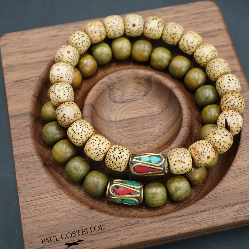 PAUL COSTELLOE Star Moon Bodhi Seeds Bracelets Unisex-3