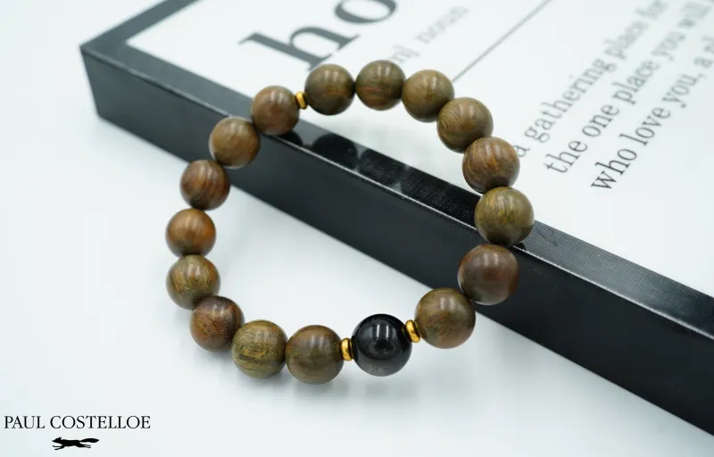 PAUL COSTELLOE Green Sandalwood Bracelets Unisex-4