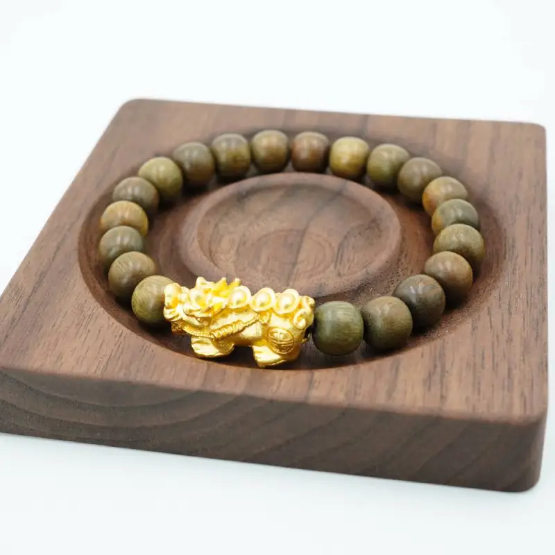 PAUL COSTELLOE Green Sandalwood Bracelets Unisex-2