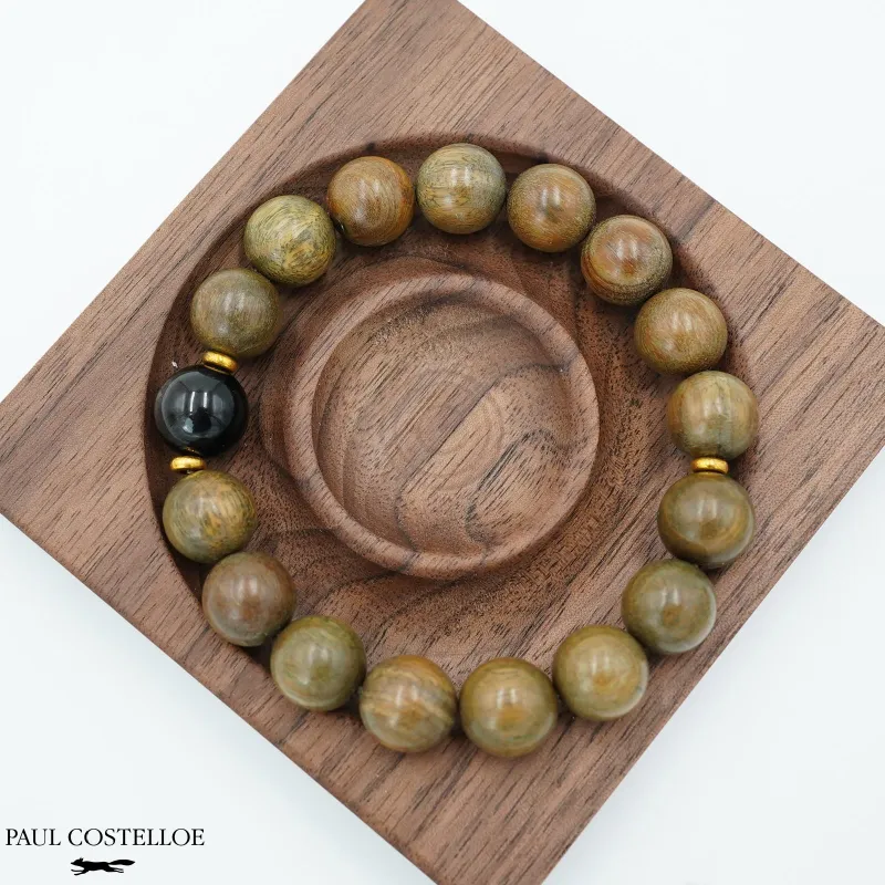 PAUL COSTELLOE Green Sandalwood Bracelets Unisex-2