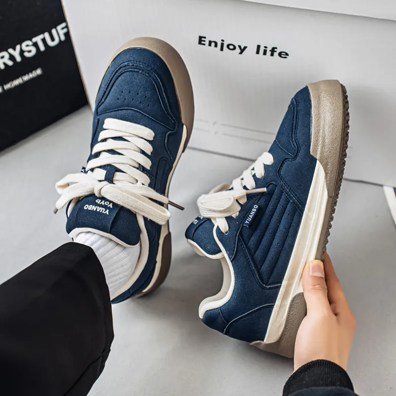 ROBINHOOD Coverage Slip Resistant Cushioning Abrasion Resistant Low Top Skateboard Shoes Men's Box-5