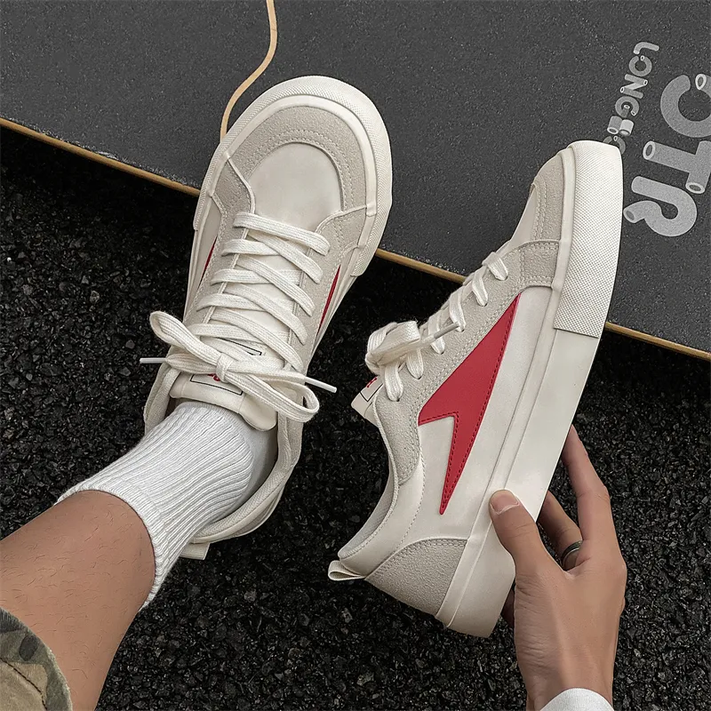 ROBINHOOD Coverage Slip Resistant Cushioning Impact Resistance Abrasion Resistant Low Top Skateboard Shoes Men's-8