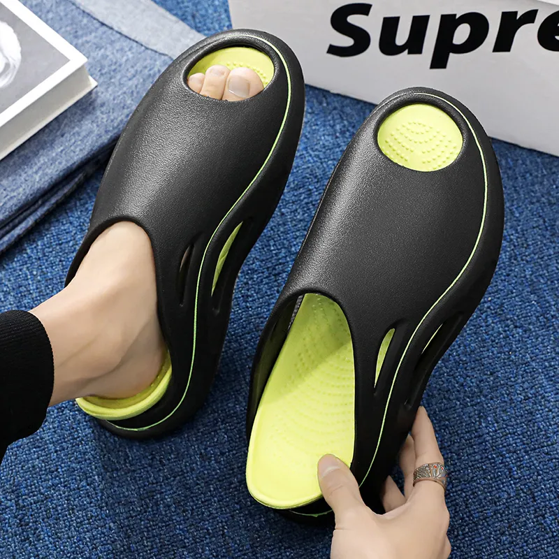ROBINHOOD Cut Out Slip Resistant Slide Slippers Unisex-5