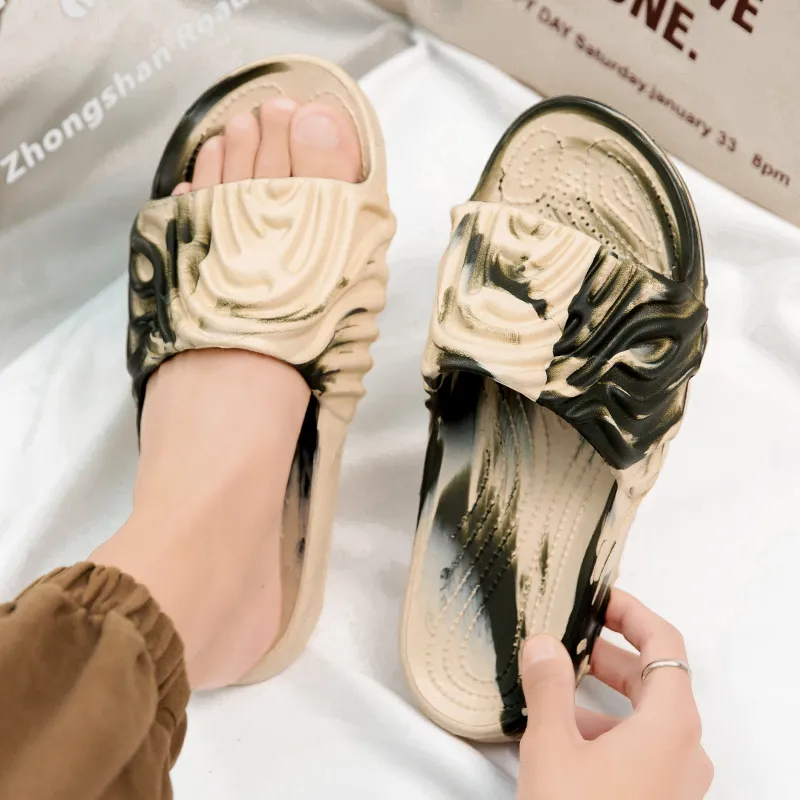 ROBINHOOD Slip Resistant Abrasion Resistant Quick Dry Cushioning Slide Slippers Men's-6