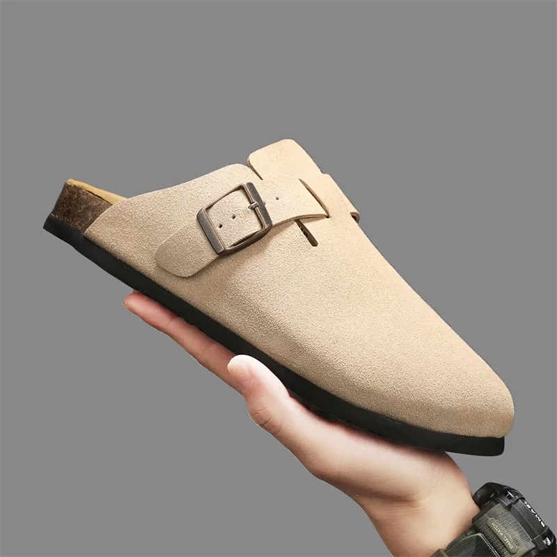 ROBINHOOD Slip Resistant Wrap toe Slippers Men's Box-9