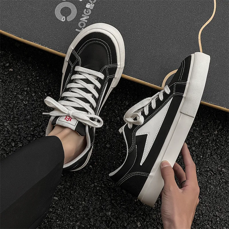 ROBINHOOD Coverage Slip Resistant Cushioning Impact Resistance Abrasion Resistant Low Top Skateboard Shoes Men's-3