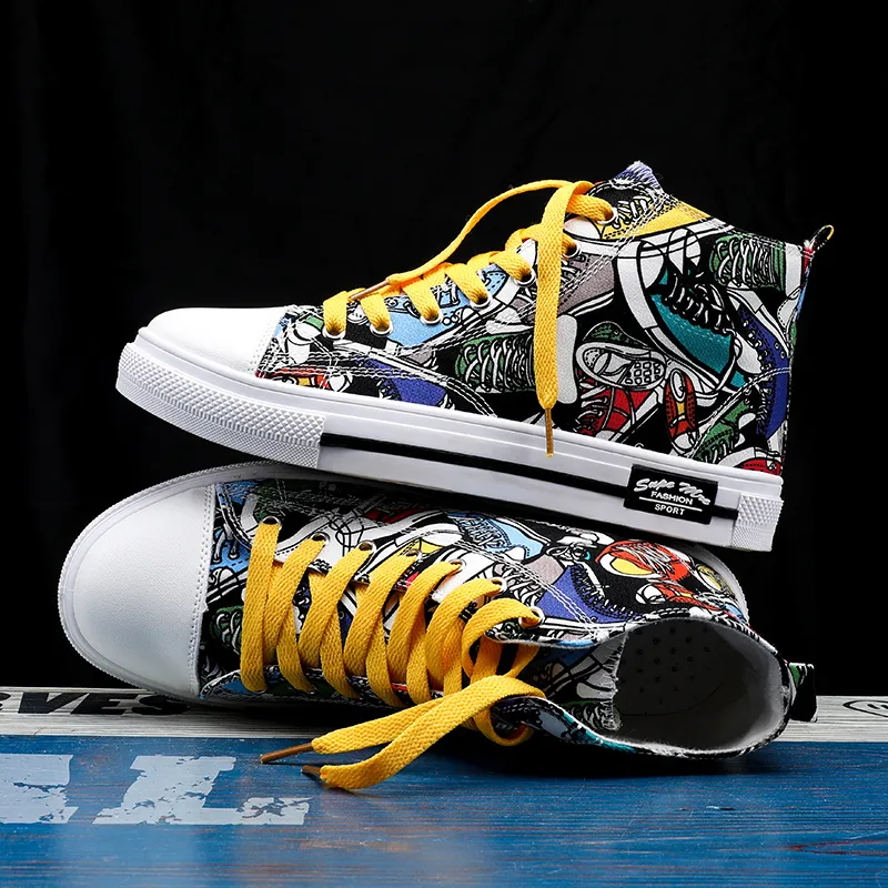 ROBINHOOD Coverage Cushioning Impact Resistance Abrasion Resistant High Top Skateboard Shoes Women's-9