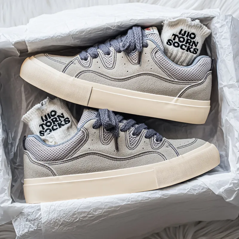 ROBINHOOD Coverage Slip Resistant Cushioning Impact Resistance Abrasion Resistant Low Top Skateboard Shoes Men's Box-8