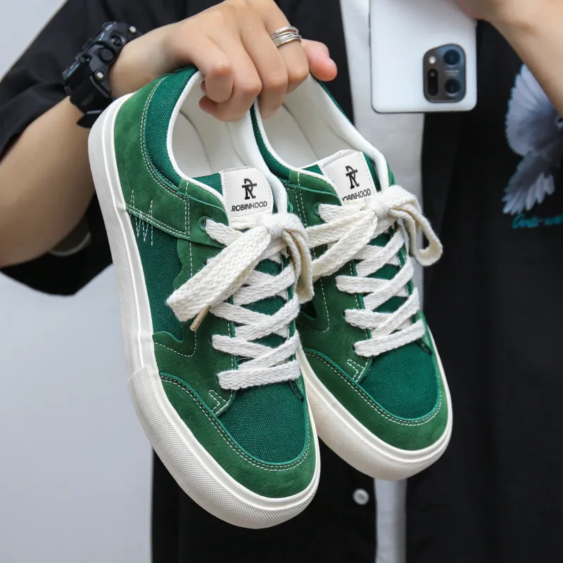 ROBINHOOD Coverage Slip Resistant Cushioning Abrasion Resistant Low Top Skateboard Shoes Men's-9