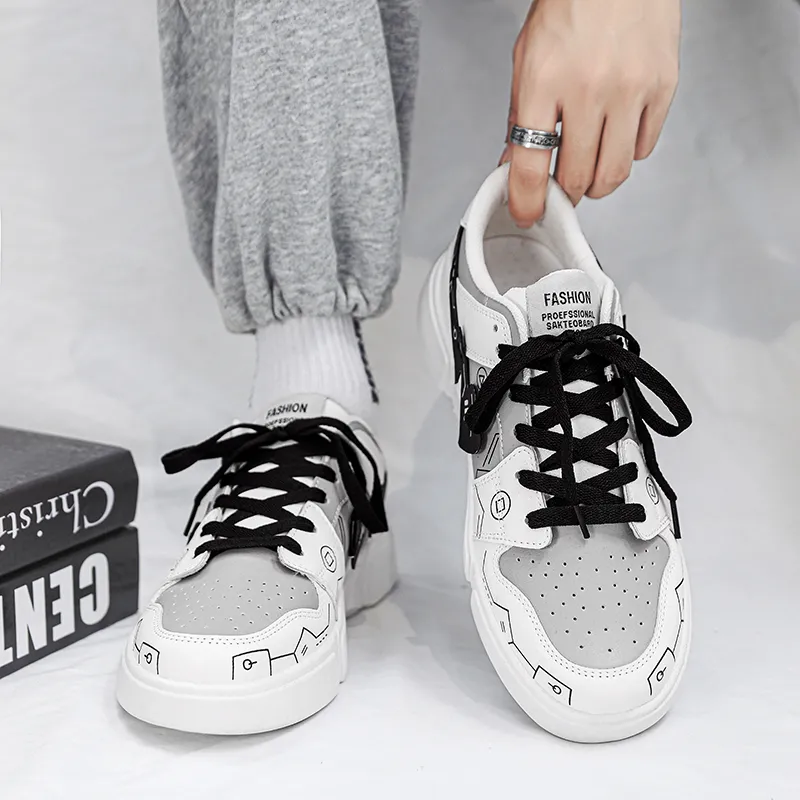 ROBINHOOD Coverage Slip Resistant Cushioning Abrasion Resistant Low Top Skateboard Shoes Unisex-10