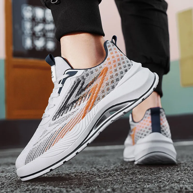 ROBINHOOD Cushioning, Slip Resistant, Abrasion Resistant, Coverage, Support Low Top Casual Shoes Men's-5