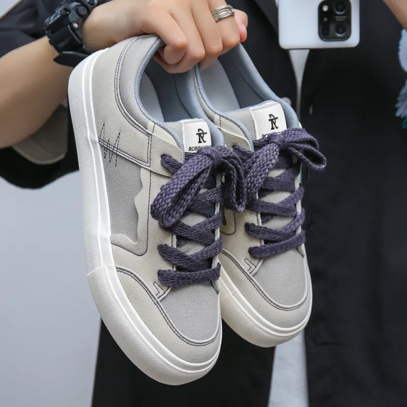 ROBINHOOD Coverage Slip Resistant Cushioning Abrasion Resistant Low Top Skateboard Shoes Men's-14