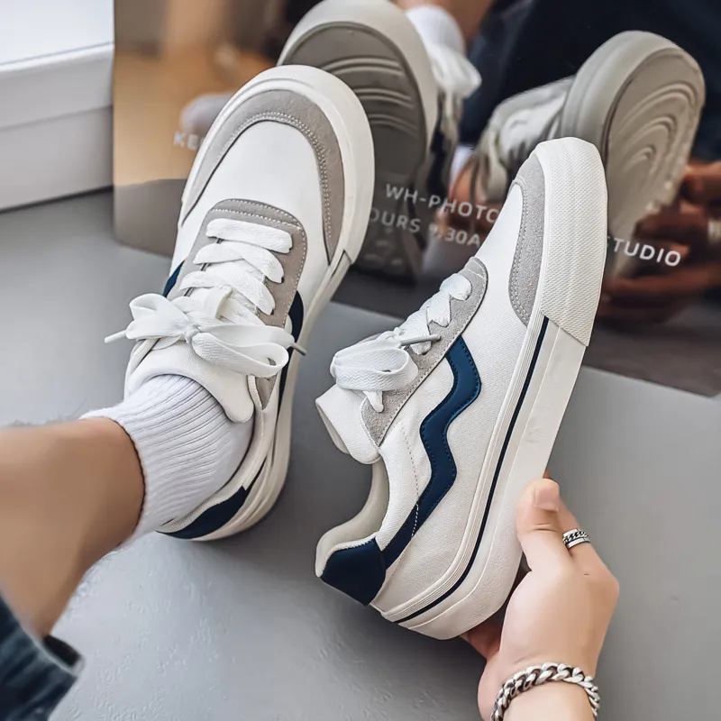 ROBINHOOD Slip Resistant, Abrasion Resistant, Breathable, Lightweight Coverage Low Top Canvas Shoes Men's-10