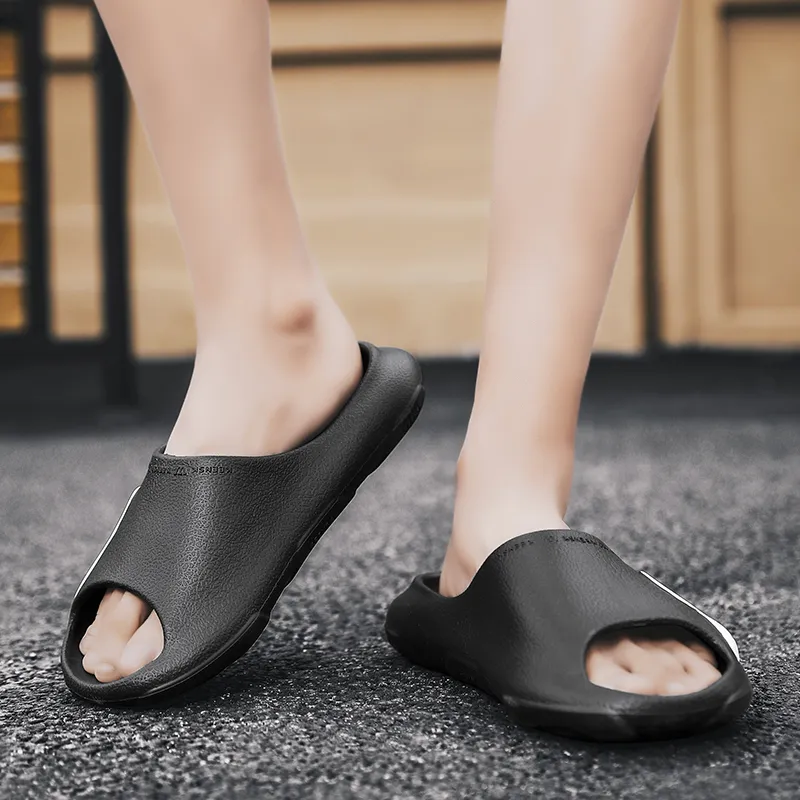 ROBINHOOD Quiet Slip Resistant Abrasion Resistant Quick Dry Cushioning Slide Slippers Unisex-9