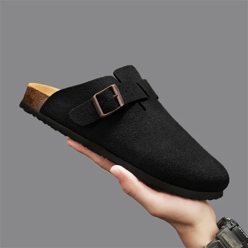 ROBINHOOD Slip Resistant Wrap toe Slippers Men's Box-14