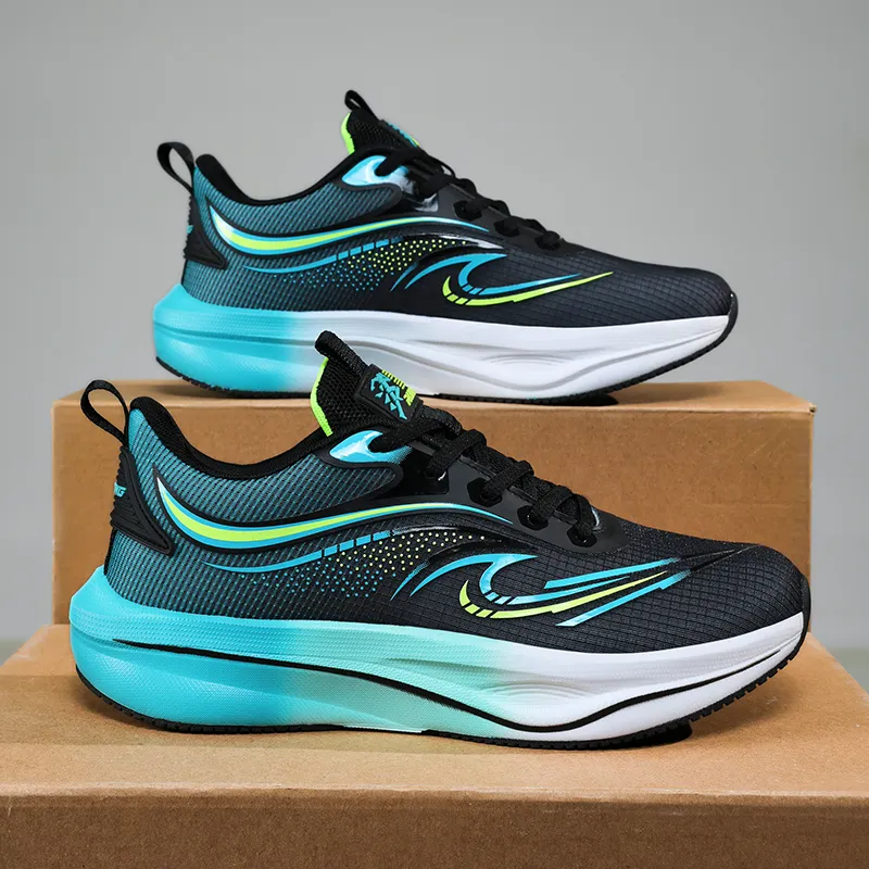 ROBINHOOD Cushioning, Slip Resistant, Abrasion Resistant, Impact Resistant, Rebound Low Top Casual Shoes Men's Box-9