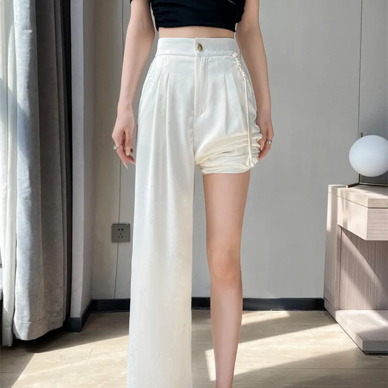 XIANSINIAO Casual Pants Women's-13