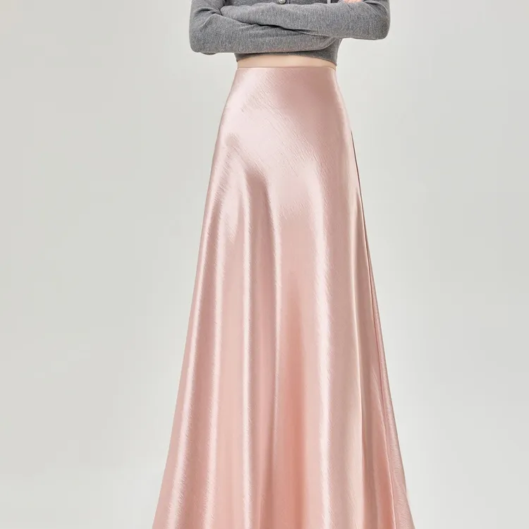 XIANSINIAO Casual Long Skirt Women's-3