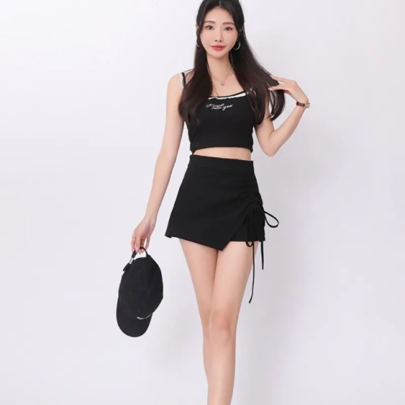 XIANSINIAO Casual Short Skirts Women's-6