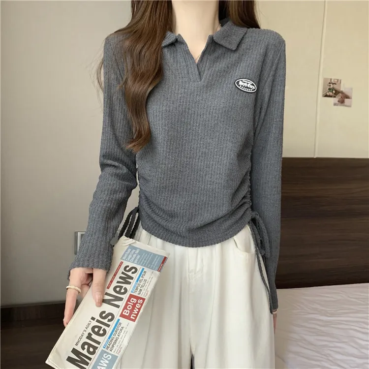 XIANSINIAO Set in Sleeve T Shirt Women's-2