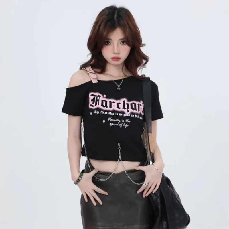 XIANSINIAO Summer Regular T Shirt Women's-2
