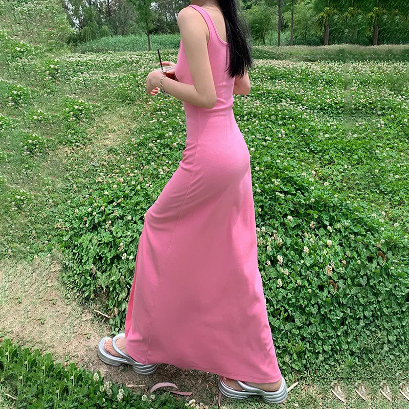 XIANSINIAO Slip Dresses Women's-6