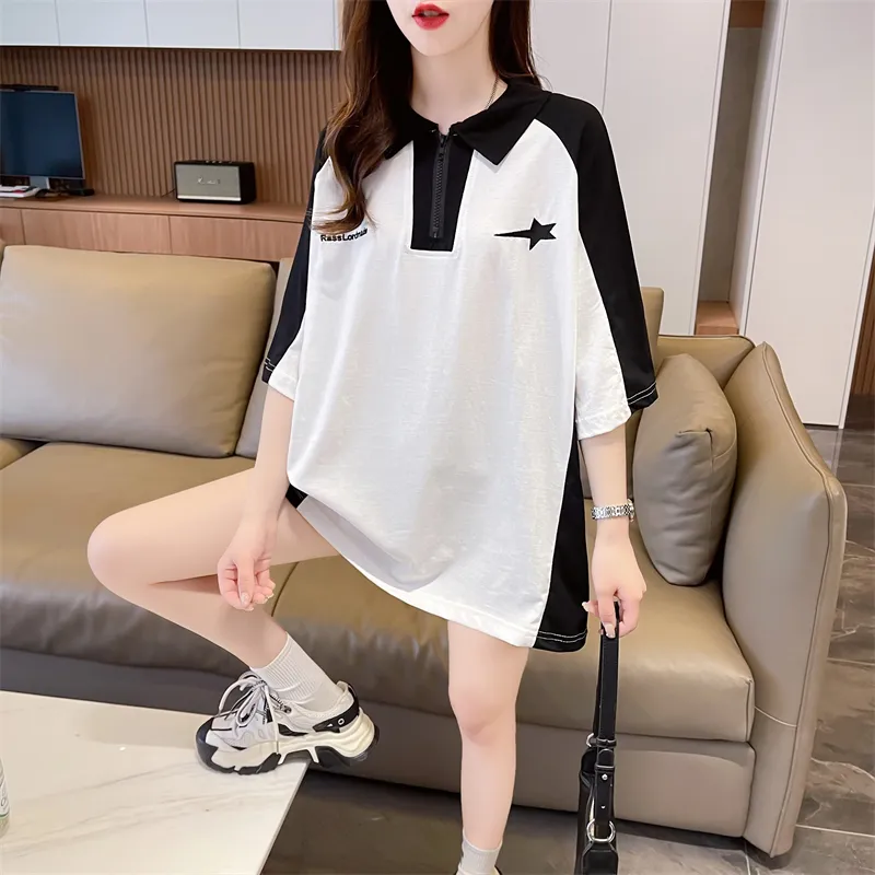 XIANSINIAO Raglan Sleeve T Shirt Women's-4
