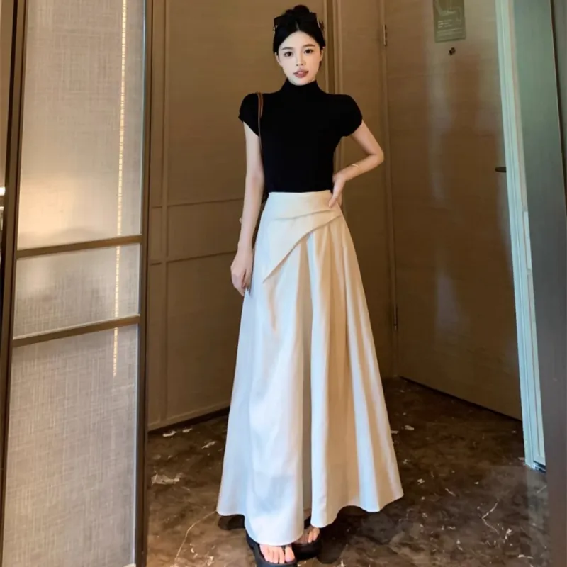 XIANSINIAO Two Piece Skirt Sets Women's-2