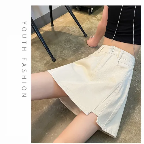 XIANSINIAO Denim Short Skirts Women's