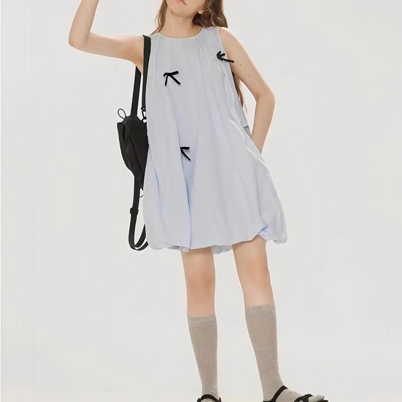 XIANSINIAO Sleeveless Dress Women's-3