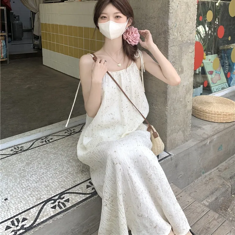 XIANSINIAO Slip Dresses Women's-2