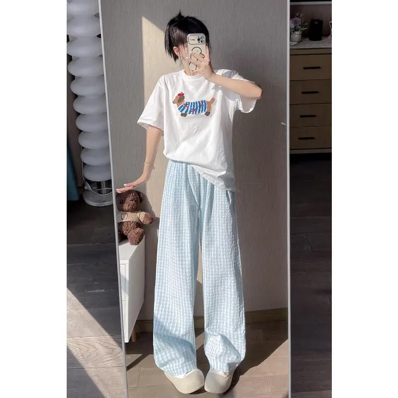 XIANSINIAO Casual Pants Women's-5