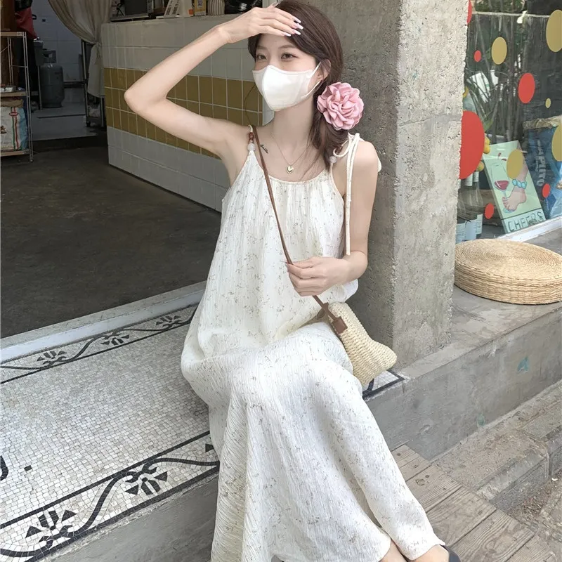 XIANSINIAO Slip Dresses Women's-3