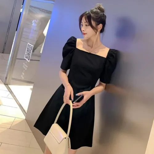 XIANSINIAO Short Sleeved Dress Women's
