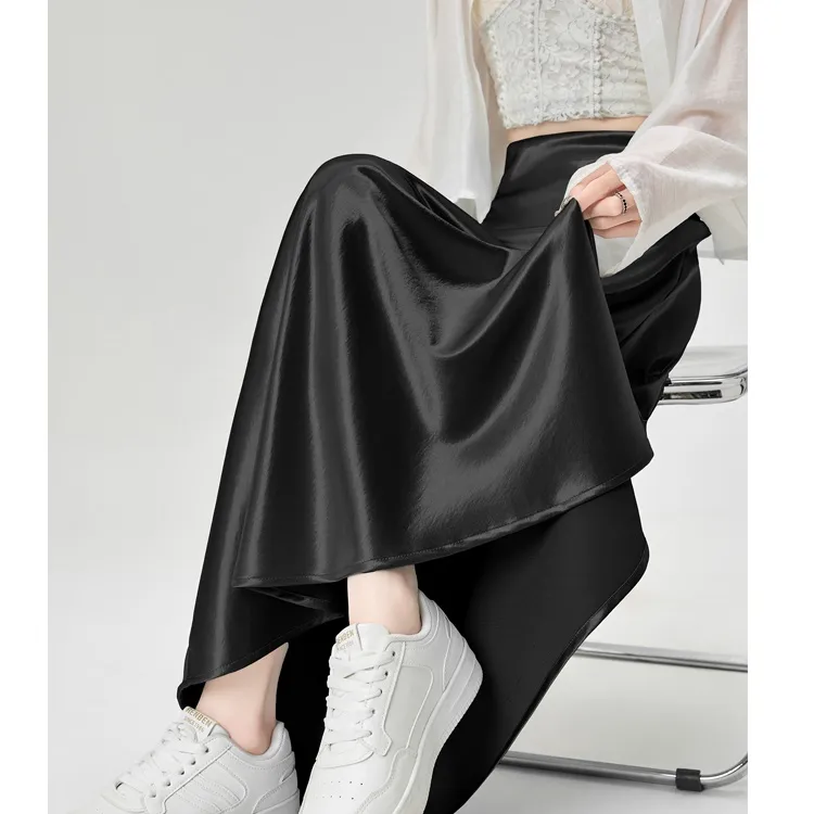 XIANSINIAO Casual Long Skirt Women's-0
