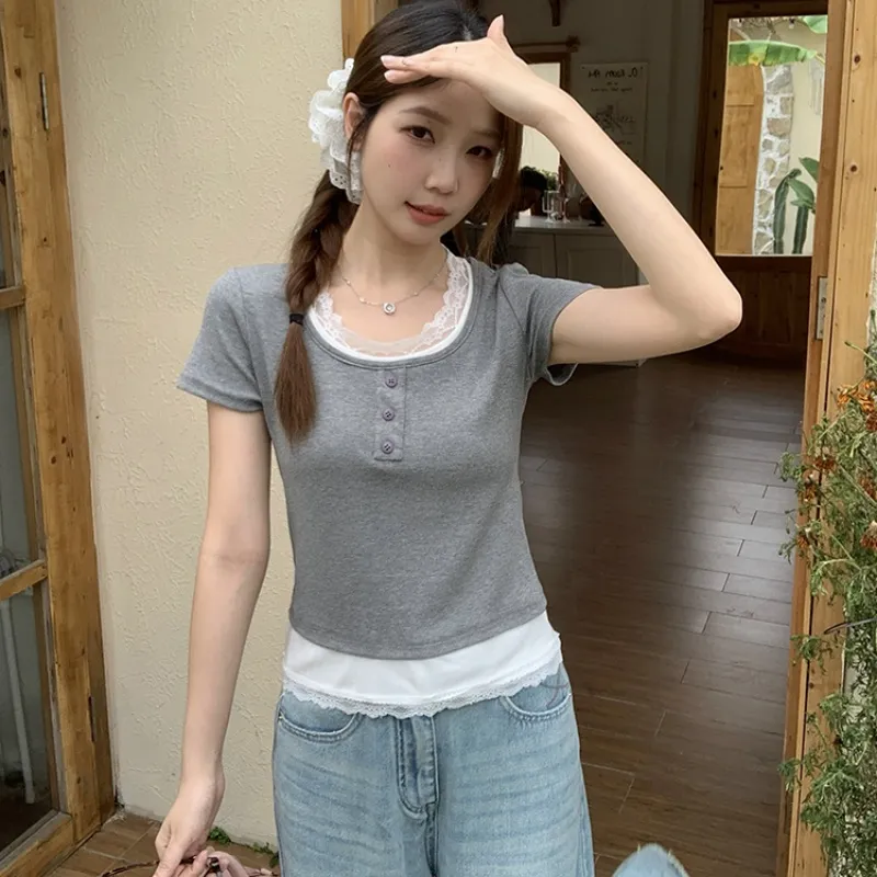 XIANSINIAO T Shirts Women's-4