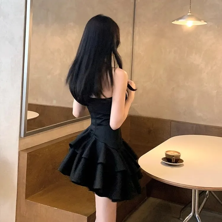 XIANSINIAO Sleeveless Dress Women's-3