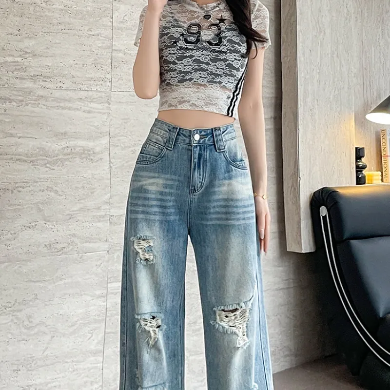 XIANSINIAO Jeans Women's-6