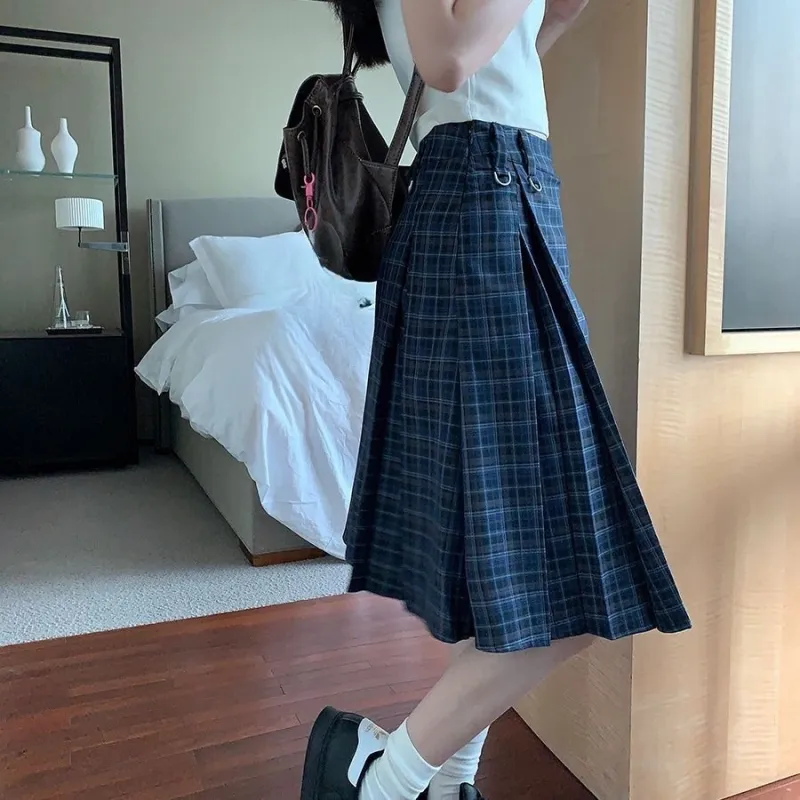 XIANSINIAO Casual Long Skirt Women's-4