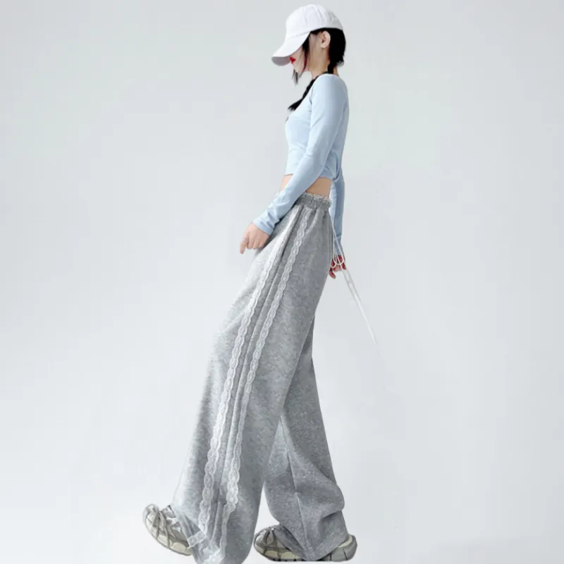 XIANSINIAO Casual Pants Women's-3